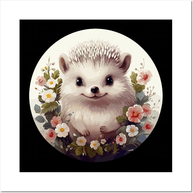 Cute hedgehog Wall Art by Onceer